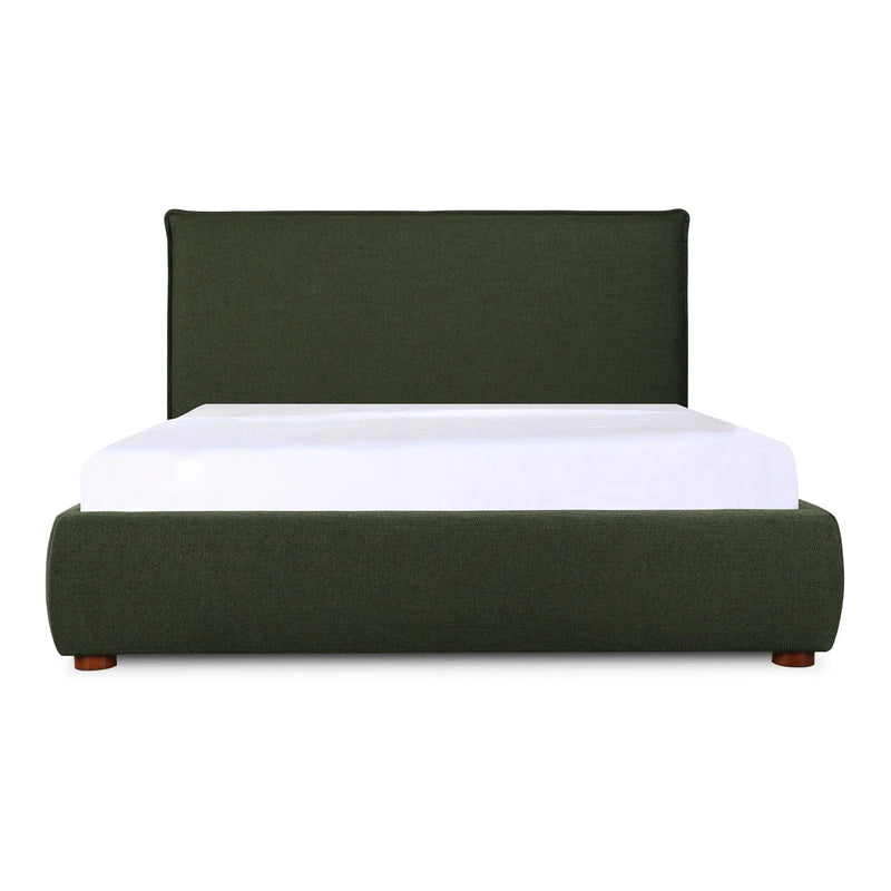 Luzon Wood Green Bed Beds LOOMLAN By Moe's Home