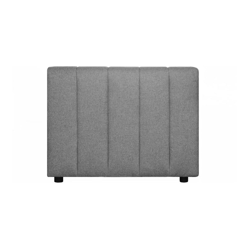 Lyric Grey Modular Left Armchair Modular Components LOOMLAN By Moe's Home