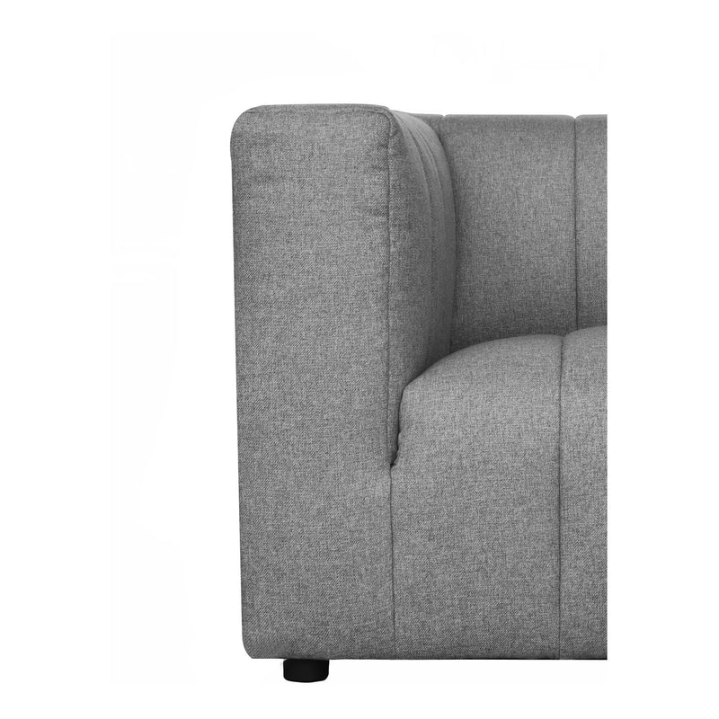 Lyric Grey Modular Left Armchair Modular Components LOOMLAN By Moe's Home