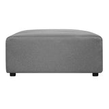 Lyric Grey Modular Ottoman Ottomans LOOMLAN By Moe's Home