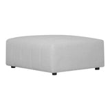 Lyric Off White Modular Ottoman Otmeal Ottomans LOOMLAN By Moe's Home