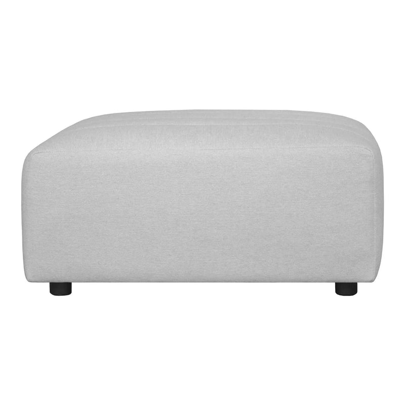 Lyric Off White Modular Ottoman Otmeal Ottomans LOOMLAN By Moe's Home