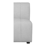 Lyric Off White Modular Slipper Chair Otmeal Modular Components LOOMLAN By Moe's Home