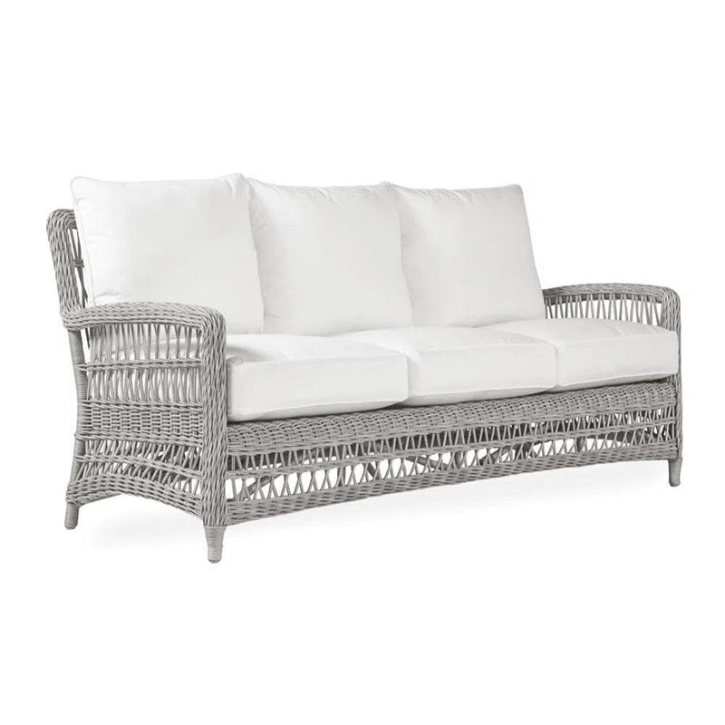 Mackinac Outdoor Furniture Sofa Set With Chair and Tables Lloyd Flanders Outdoor Lounge Sets LOOMLAN By Lloyd Flanders