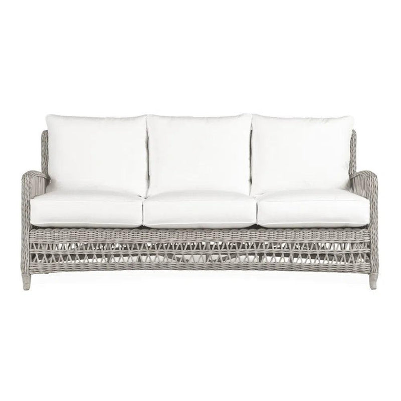 Mackinac Outdoor Furniture Sofa Set With Chair and Tables Lloyd Flanders Outdoor Lounge Sets LOOMLAN By Lloyd Flanders