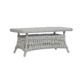 Mackinac Rectangular Wicker Patio Coffee Table Lloyd Flanders Outdoor Coffee Tables LOOMLAN By Lloyd Flanders