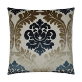 Madeleine Blue Throw Pillow With Insert Throw Pillows LOOMLAN By D.V. Kap