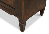 Madigan Sideboard Antique Black Sideboards LOOMLAN By Sarreid