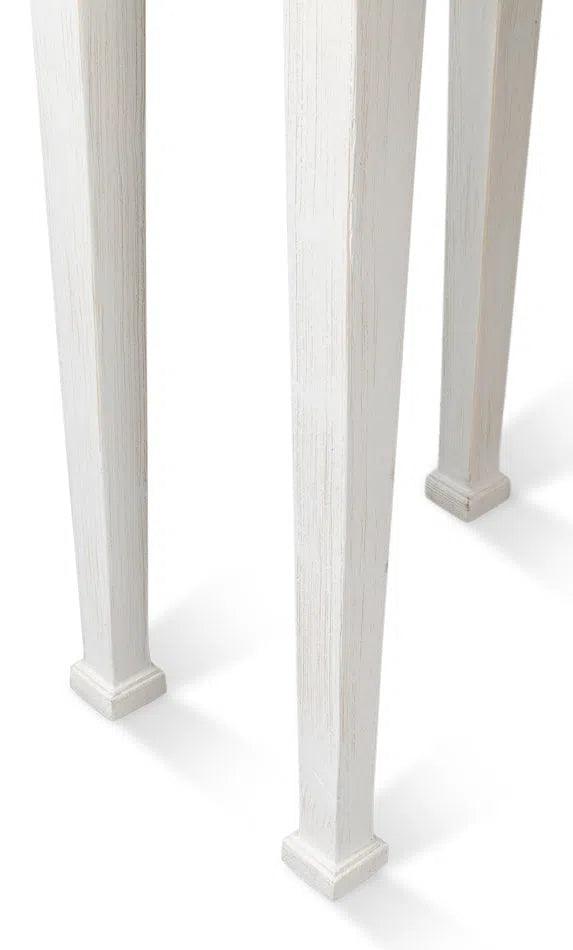 Madora Bungalow Console Table With Drawer White Wood Console Tables LOOMLAN By Sarreid