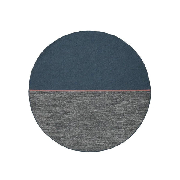 Magnetize Blue Wool Area Rug By Linie Design Area Rugs LOOMLAN By Linie Design