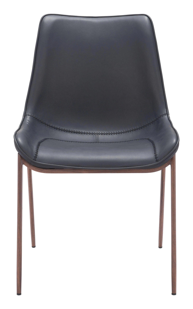 Magnus Leather Upholstered Dining Chair (Set Of 2)