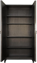 Maharadscha Wood Black Hutch Etageres LOOMLAN By Noir