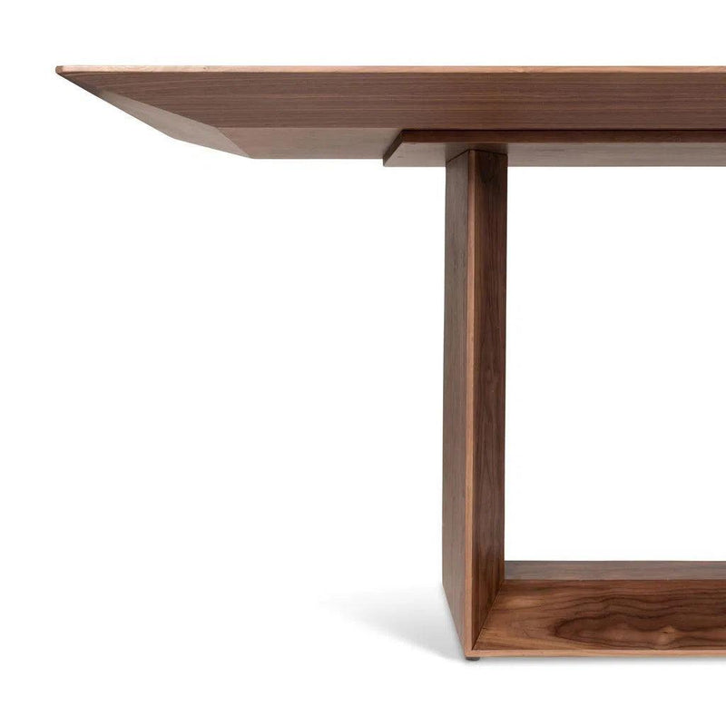 Maiorca Wood Rectangular Dining Table Dining Tables LOOMLAN By Urbia