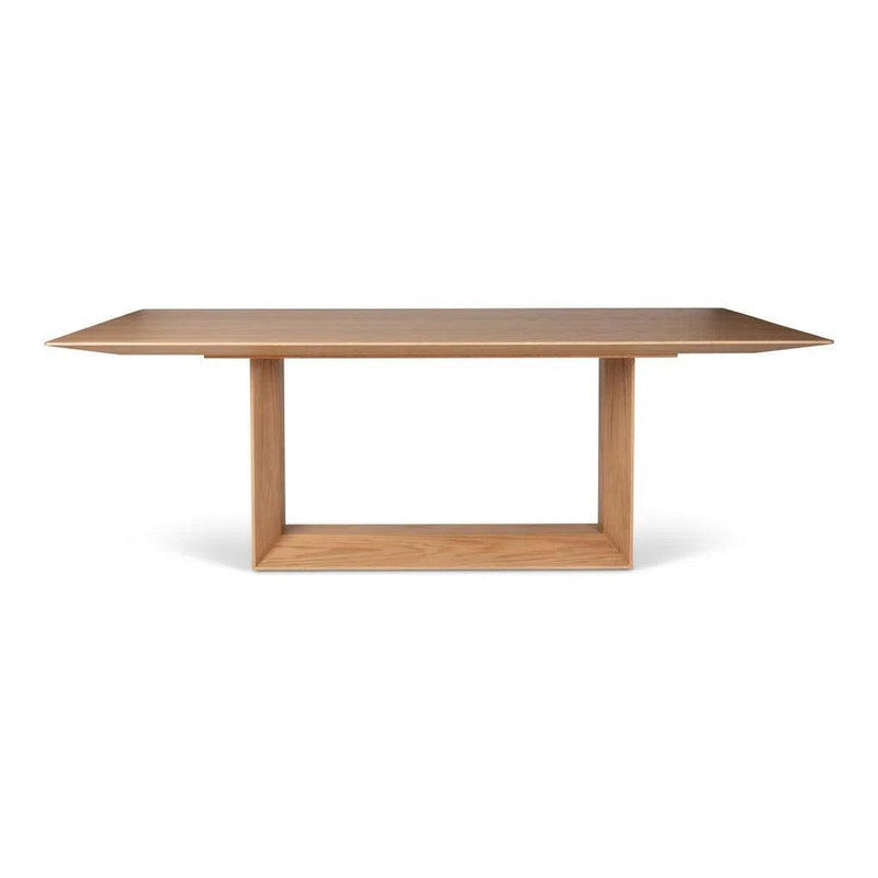 Maiorca Wood Rectangular Dining Table Dining Tables LOOMLAN By Urbia