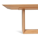 Maiorca Wood Rectangular Dining Table Dining Tables LOOMLAN By Urbia