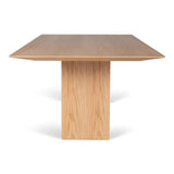 Maiorca Wood Rectangular Dining Table Dining Tables LOOMLAN By Urbia