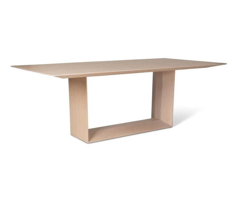 Maiorca Wood Rectangular Dining Table Dining Tables LOOMLAN By Urbia