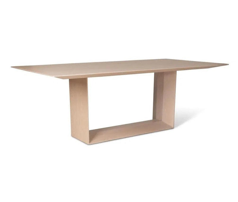 Maiorca Wood Rectangular Dining Table Dining Tables LOOMLAN By Urbia