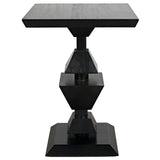 Majesty Side Table, Hand Rubbed Black Side Tables LOOMLAN By Noir