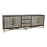 Mako Wood Grey Sideboard Sideboards LOOMLAN By Moe's Home