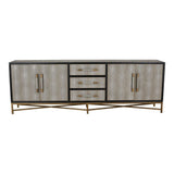 Mako Wood Grey Sideboard Sideboards LOOMLAN By Moe's Home