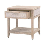 Malay 1-Drawer Nightstand Nightstands LOOMLAN By Essentials For Living