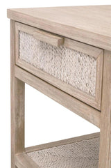 Malay 1-Drawer Nightstand Nightstands LOOMLAN By Essentials For Living