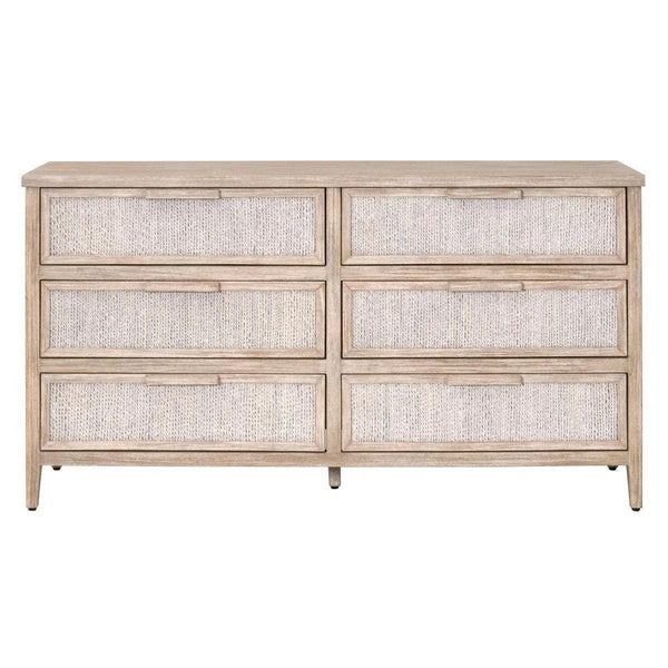 Malay 6-Drawer Double Dresser Dressers LOOMLAN By Essentials For Living