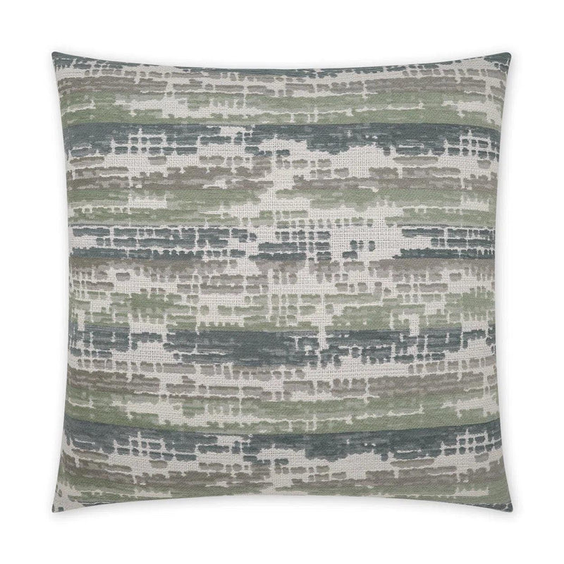 Maldon Mist Abstract Modern Mist Large Throw Pillow With Insert Throw Pillows LOOMLAN By D.V. Kap