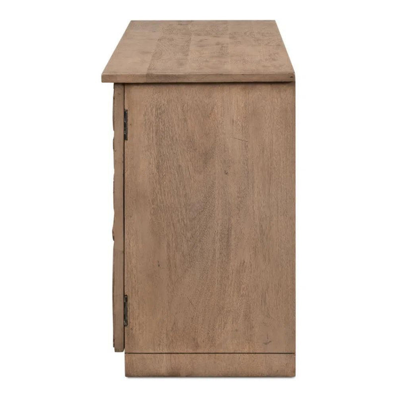 Malibu Equestrian Credenza Cabinet for Living Room Sideboards LOOMLAN By Sarreid