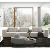 Maltino Dark Grey - Brown Shag Area Rug Area Rugs LOOMLAN By Linie Design