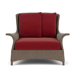 Mandalay Chair and a Half Premium Wicker Furniture Lloyd Flanders Outdoor Lounge Chairs LOOMLAN By Lloyd Flanders