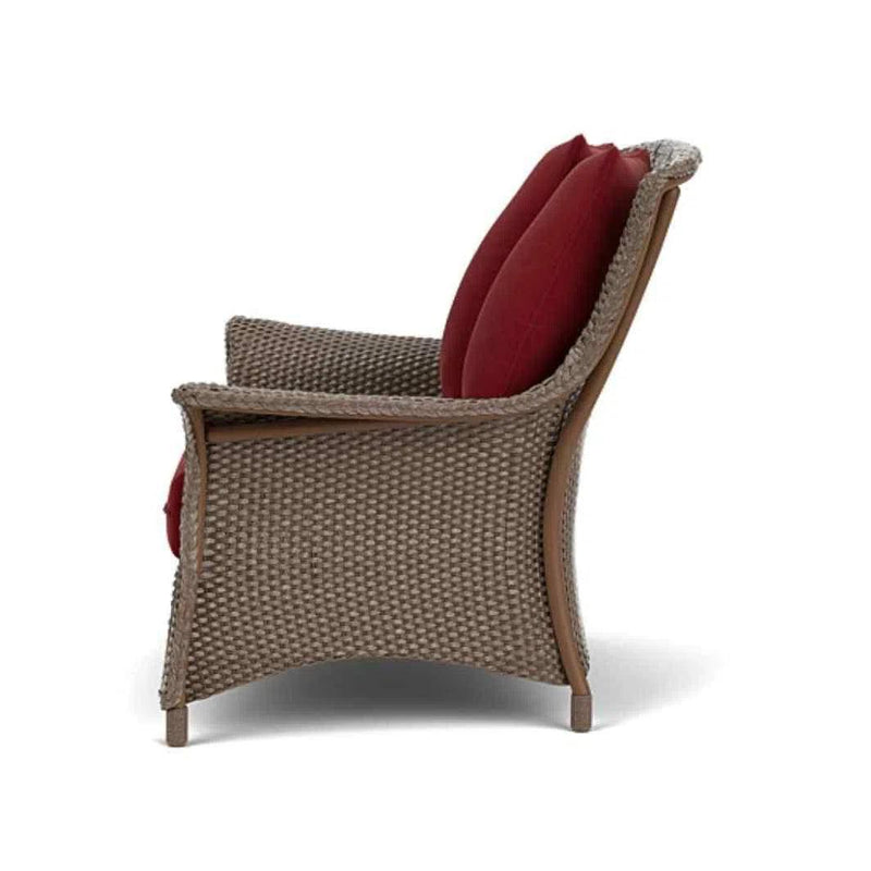 Mandalay Chair and a Half Premium Wicker Furniture Lloyd Flanders Outdoor Lounge Chairs LOOMLAN By Lloyd Flanders