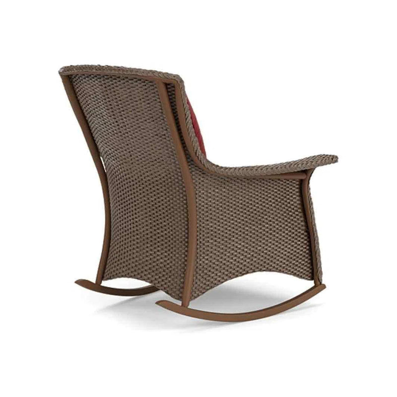 Mandalay Lounge Rocker Premium Wicker Furniture Lloyd Flanders Outdoor Lounge Chairs LOOMLAN By Lloyd Flanders