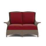 Mandalay Loveseat Premium Wicker Furniture Lloyd Flanders Outdoor Sofas & Loveseats LOOMLAN By Lloyd Flanders