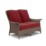 Mandalay Loveseat Premium Wicker Furniture Lloyd Flanders Outdoor Sofas & Loveseats LOOMLAN By Lloyd Flanders