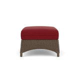 Mandalay Ottoman Premium Wicker Furniture Lloyd Flanders Outdoor Ottomans LOOMLAN By Lloyd Flanders