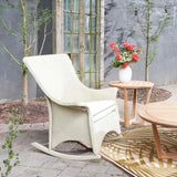 Mandalay Porch Rocker Premium Wicker Furniture Lloyd Flanders Outdoor Lounge Chairs LOOMLAN By Lloyd Flanders