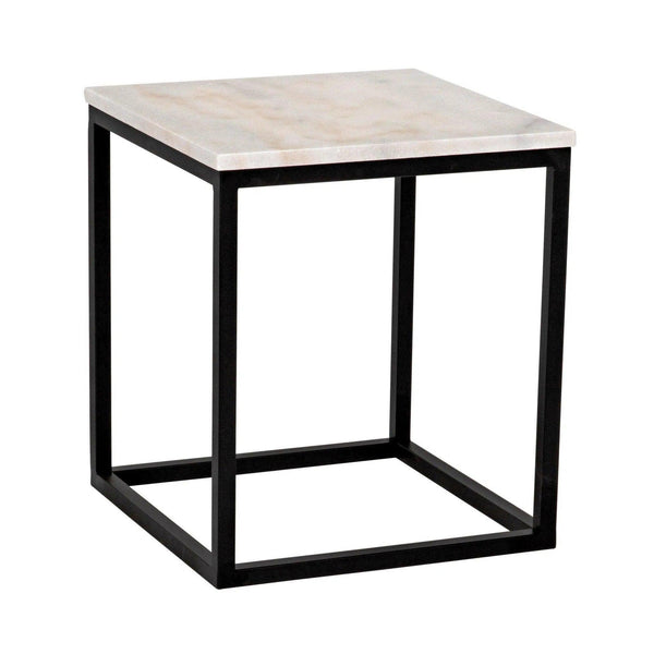 Manning Large Small Square Side Table Side Tables LOOMLAN By Noir