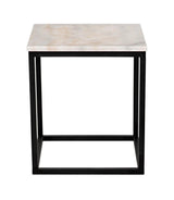 Manning Large Small Square Side Table Side Tables LOOMLAN By Noir