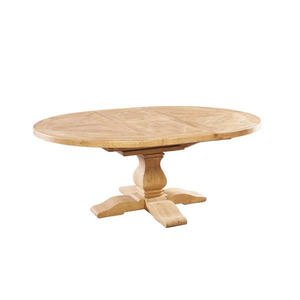 Manor House Extension Round Table Dining Tables LOOMLAN By Furniture Classics