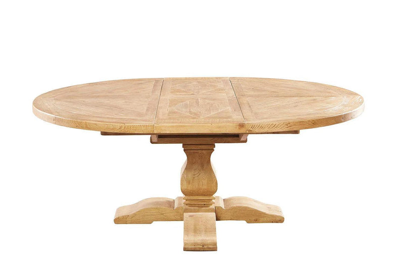 Manor House Extension Round Table Dining Tables LOOMLAN By Furniture Classics