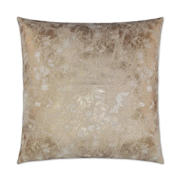 Marble Brown Throw Pillow With Insert Throw Pillows LOOMLAN By D.V. Kap