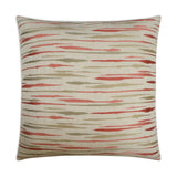 Marcus Coral Throw Pillow With Insert Throw Pillows LOOMLAN By D.V. Kap