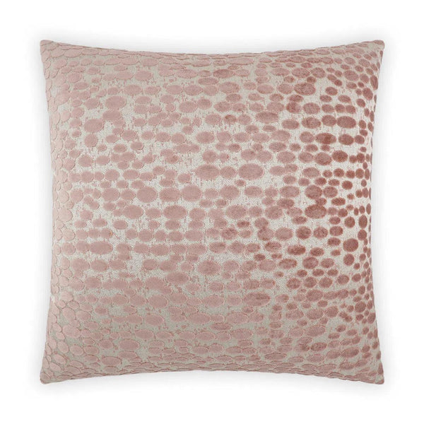 Markle Blush Ivory Throw Pillow With Insert Throw Pillows LOOMLAN By D.V. Kap