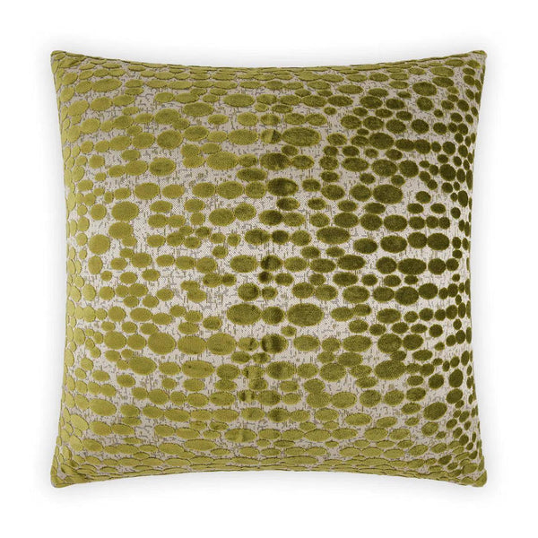 Markle Peridot Green Throw Pillow With Insert Throw Pillows LOOMLAN By D.V. Kap