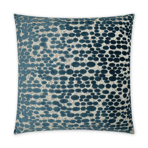 Markle Teal Throw Pillow With Insert Throw Pillows LOOMLAN By D.V. Kap