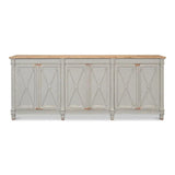 Marksman Sideboard Antique Muted Grey Sideboards LOOMLAN By Sarreid