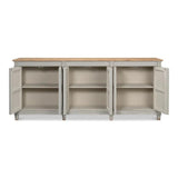 Marksman Sideboard Antique Muted Grey Sideboards LOOMLAN By Sarreid