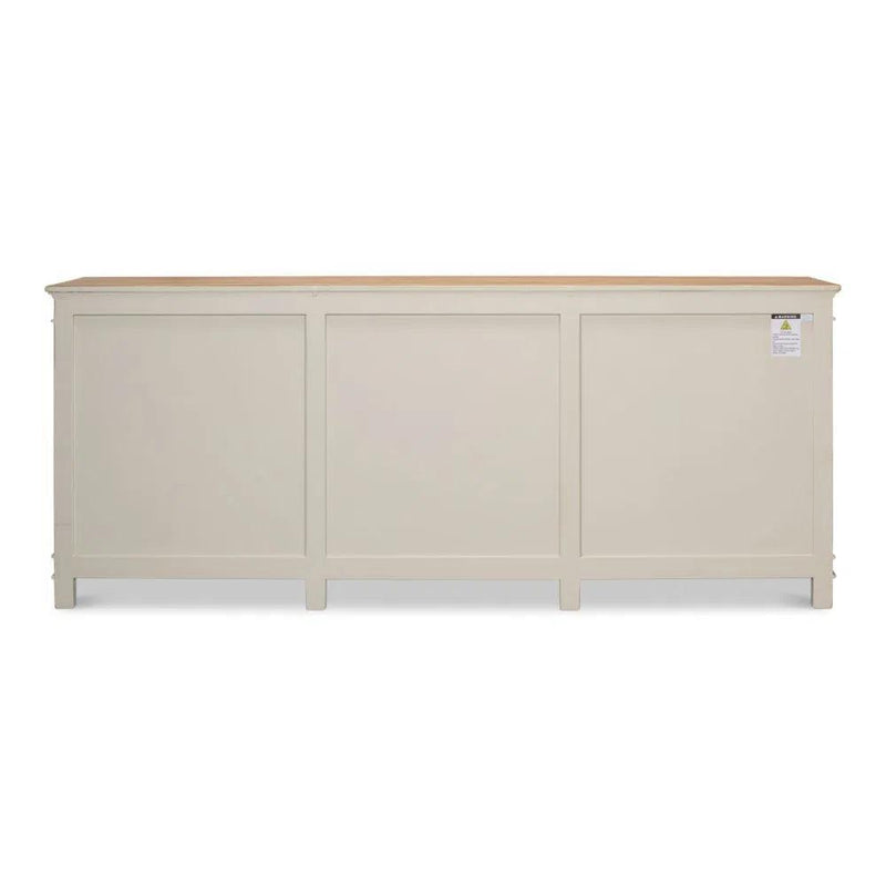 Marksman Sideboard Antique Muted Grey Sideboards LOOMLAN By Sarreid